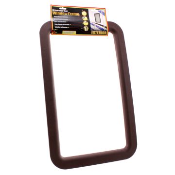 O.P. Brown Exterior Window Frame 77009
