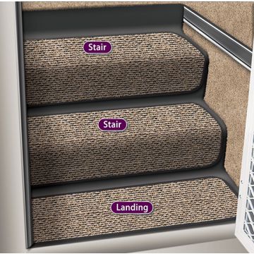 Prest-O-Fit Peppercorn 10" Landing Step Hugger