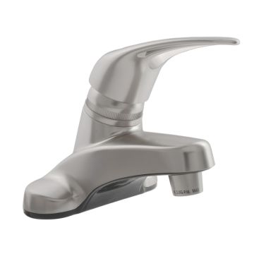 DURA Single Lever Non-Metallic Brushed Satin Nickel RV Lavatory Faucet