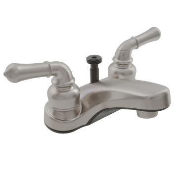 DURA Classical Brushed Satin Nickel RV Lavatory Shower Diverter Faucet