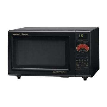 SHARP Black Convection Grill Specialty Microwave Oven