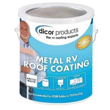Dicor Elastomeric Metal RV Roof Coating