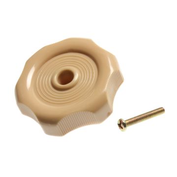RV Designer 1/2" Beige Window Knob