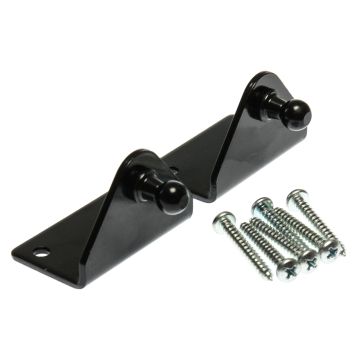 RV Designer 1" Angled Gas Prop Bracket