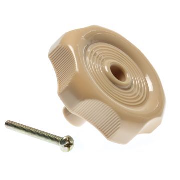RV Designer 1" Beige Window Knob