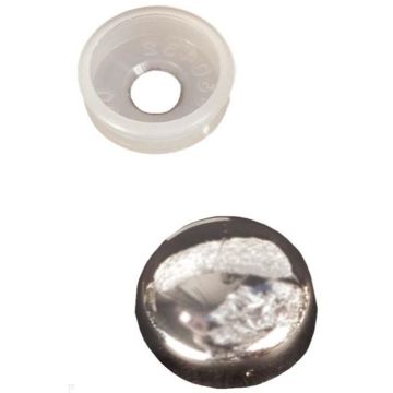 RV Designer Chrome Screw Covers H607 View 1