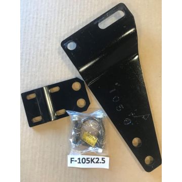 Safe-T-Plus Steering Stabilizer Bracket Kit F-105K2.5 Kit Shown
