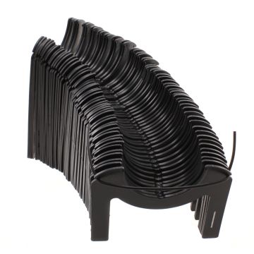 Retract to 10" for easy storage