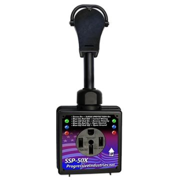 Progressive Industries 50X Amp Portable Surge Guard