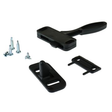 Strybuc Philips Black LH Screen Door Latch