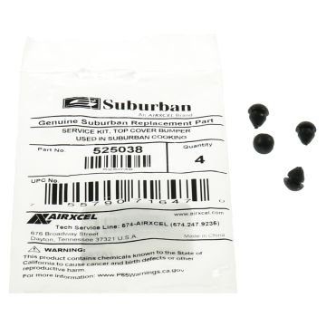 Suburban 4-Pack Oven Door Bumpers