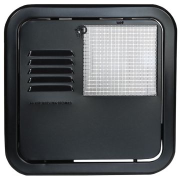 Suburban Flush Mount Black 6 Gallon  Water Heater Access Door 