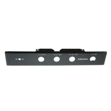 Suburban Cooktop Range Black Piezo Ignition Oven Control Panel