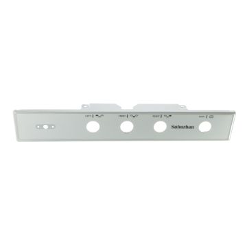 Suburban Cooktop Range White Piezo Ignition Oven Control Panel