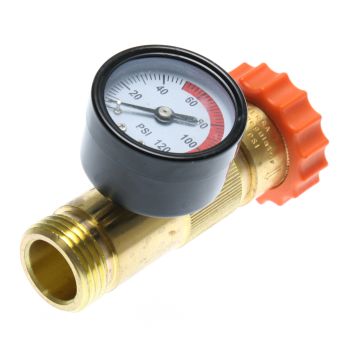 Valterra Lead-Free Water Pressure Regulator with Gauge