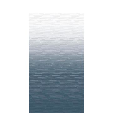 Vinyl Blue Shale Fade Fabric White FLXguard
