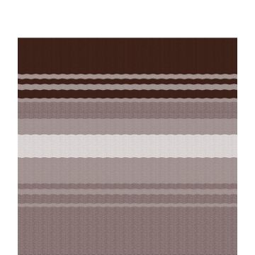 Vinyl Sierra Brown Dune Stripes Fabric White FLXguard