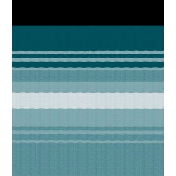 Vinyl Teal Dune Stripes Fabric Black FLXguard