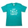CAMCO Life is Better at the Campsite Teal Shirt