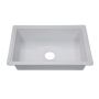 Lippert White 25" x 17" x 6.6" ABS Plastic Kitchen Sink