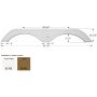 Icon Taupe KZ Tandem 5th Wheel Travel Trailer Fender Skirt FS1760