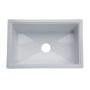 Lippert White 25" x 17" x 6.6" ABS Plastic Kitchen Sink
