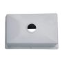 Lippert White 25" x 17" x 6.6" ABS Plastic Kitchen Sink