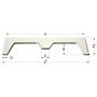 Icon Taupe KZ Tandem 5th Wheel Travel Trailer Fender Skirt FS1760