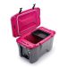 Camco Currituck 30 Quart Gray/Magenta Cooler