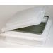 Heng's Jensen White Non-Powered Plastic Vent