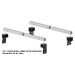 PullRite Traditional Series #3100 SuperRail 12K Mounting Kit for 2001-2003 Ford F150 SuperCrew Trucks (Super Short Beds)