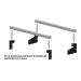 PullRite Traditional Series #3100 SuperRail 12K Mounting Kit for 2004-2007 Chevrolet/GMC 1500 Trucks (Super Short Beds)
