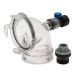 Valterra RV Hydroflush 90° Sewer Hose Reverse Flush Valve