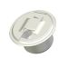 RV Designer Round Hatch- Polar White