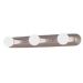 Gustafson 15" Satin Nickel Contemporary Cosmetic Strip