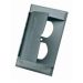 Supply Metal Receptacle Cover 