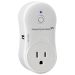 Digital Products International Amped Wireless WiFi Smart Plug Single Receptacle w/ USB