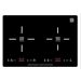 Pinnacle Appliances Black 20” Built-In Two Burner Stove Induction Cooktop