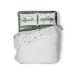 Camco Life is Better at the Campsite Green Map RV 4 Piece Sheet Set - RV Short Queen 53476 Displayed
