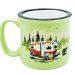 Camp Casual Ceramic Mug - Beary Green