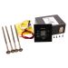 Dometic Black Single Zone Fan/Cool/Furnace/HP LCD Thermostat Control Kit
