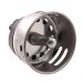Chrome drain basket